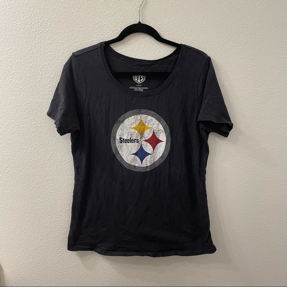 Nfl Pittsburgh Steelers t shirt black large